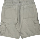 Wrangler Cargo Shorts - 36W 9L Beige Cotton