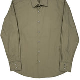 Boss Shirt - Large Khaki Cotton