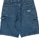 Wrangler Denim Shorts - 36W 11L Blue Cotton
