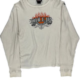 Dale Jr. Chase Authentics Nascar Long Sleeve T-Shirt - 2XL Cream Cotton