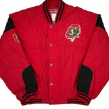 Vintage Ohio State Nutmeg College Varsity Jacket - Large Black Polyester
