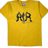 Age 10-12 Nike Graphic T-Shirt - Medium Yellow Cotton