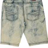 Switch Denim Shorts - 32W 11L Acid Wash Denim