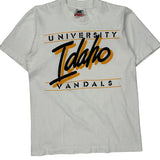 University Of Idaho Vandals Fruit Of The Loom College T-Shirt - Small White Cotton