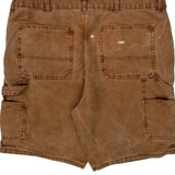 No Boundaries Double Knee Carpenter Shorts - 40W 9L Brown Cotton