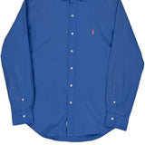 Polo By Ralph Lauren Shirt - Medium Blue Cotton