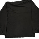 Hard Rock Cafe Graphic Long Sleeve T-Shirt - Large Black Cotton