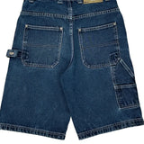 Dtek Carpenter Shorts - 30W 12L Dark Wash Cotton