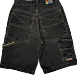 Unbranded Cartoon Denim Shorts - 26W UK 6 Black Denim