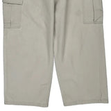 Wrangler Cargo Trousers - 36W 30L Beige Cotton