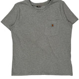 Carhartt T-Shirt - Large Gray Cotton