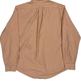Ralph Lauren Checked Shirt - Large Orange Cotton