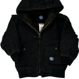 Age 3 Key Jacket - 2XS Black Cotton