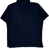 Tommy Hilfiger Polo Shirt - Small Navy Cotton