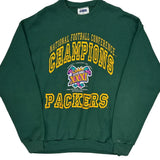 Green Bay Packers Csa Nfl Sweatshirt - XL Green Cotton Blend