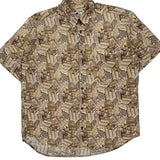 Gp Bellini Patterned Shirt - Large Multicoloured Cotton