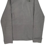 The North Face Fleece Jacket - Small Grey Polyester