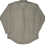 Chaps Ralph Lauren Shirt - Large Beige Cotton