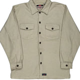 Levis Shirt - Large Beige Cotton Blend