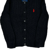 Age 1.5 Polo By Ralph Lauren Cardigan - 2XS Black Cotton