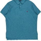 Polo By Ralph Lauren Polo Shirt - 2XL Blue Cotton