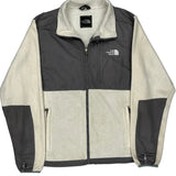 Denali The North Face Fleece Jacket - Large Cream Polyester