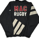 Mac Rugby Adidas Windbreaker - Large Black Nylon