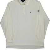 Polo By Ralph Lauren Polo Shirt - 2XL White Cotton