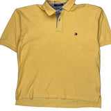Tommy Hilfiger Polo Shirt - XL Yellow Cotton