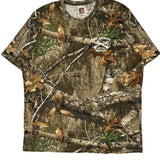 Camp Dogwood Russell Outdoors T-Shirt - 2XL Camo Cotton