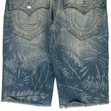 True Religion Denim Shorts - 31W 11L Light Wash Denim