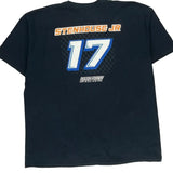 Ricky Stenhouse Jr. Nascar T-Shirt - 2XL Black Cotton