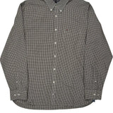 Tommy Hilfiger Checked Shirt - XL Brown Cotton
