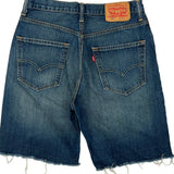 Levis Denim Shorts - 30W 10L Blue Denim