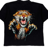 Rock Eagle Graphic T-Shirt - Medium Black Cotton