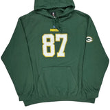 Green Bay Packers Nfl Hoodie - 2XL Green Cotton