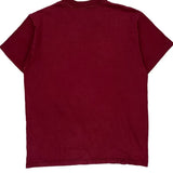 Bethune-Cookman Wildcats Champion Single Stitch T-Shirt - Large Burgundy Cotton
