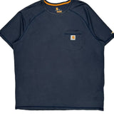 Carhartt T-Shirt - XL Navy Cotton