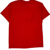 Single Stitch Hard Rain Cafe Hilo Hawaii Hanes Graphic T-Shirt - XL Red Cotton