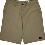 Dickies Chino Shorts - 36W 11L Khaki Polyester Blend