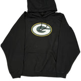 Green Bay Packers NFL Hoodie - 2XL Black Cotton