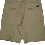 Dickies Chino Shorts - 34W 9L Beige Cotton