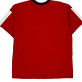 Great Britain Nike Graphic T-Shirt - Large Red Cotton