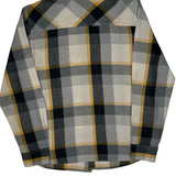 Levis Checked Shirt - Medium Grey Cotton