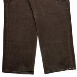 Carhartt Double Knee Carpenter Pants - 32W 29L Brown Cotton