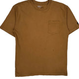 Dickies T-Shirt - XL Brown Cotton