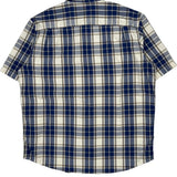 Carhartt Checked Short Sleeve Shirt - XL Blue Cotton