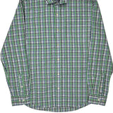 Tommy Hilfiger Checked Shirt - Large Blue Cotton