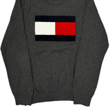 Tommy Hilfiger Sweater - Large Gray Cotton