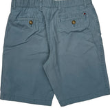 Tommy Hilfiger Chino Shorts - 31W 9L Blue Cotton
